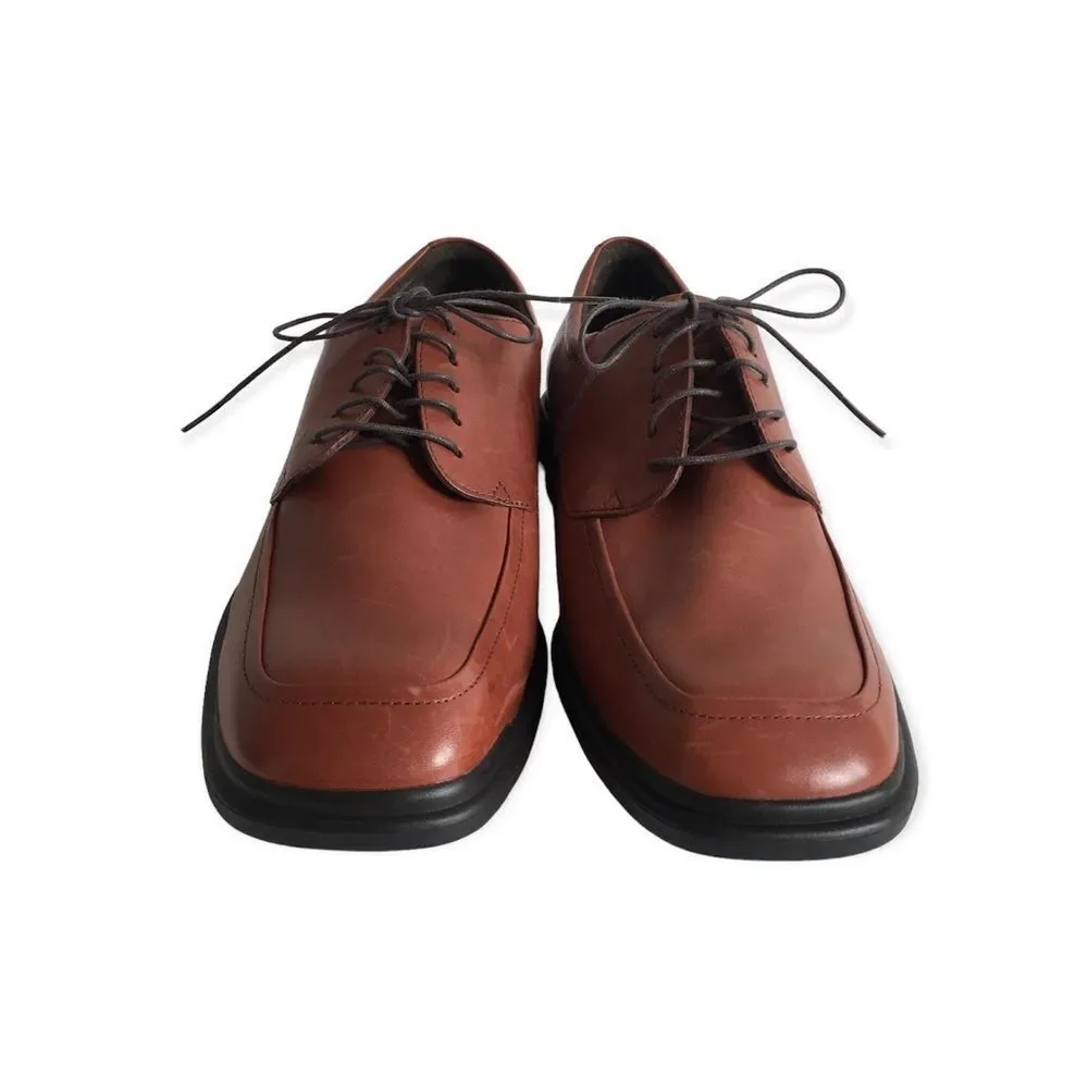 🆕Rockport Men’s Brown Leather Oxford Dress Shoes